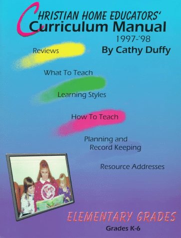 Christian home educators' curriculum manual Cover