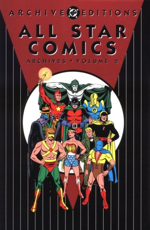 All Star Comics Archives, Vol. 2 Cover