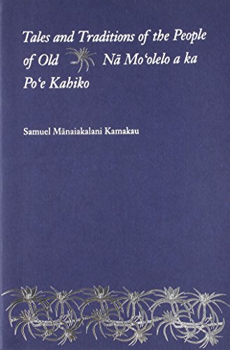 Tales and traditions of the people of old = Cover