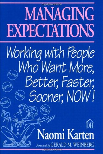 Managing expectations Cover