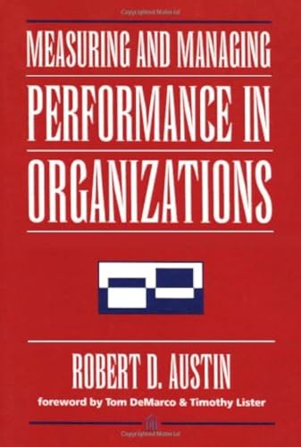 Measuring and managing performance in organizations Cover