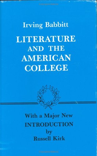 Literature and the American college Cover