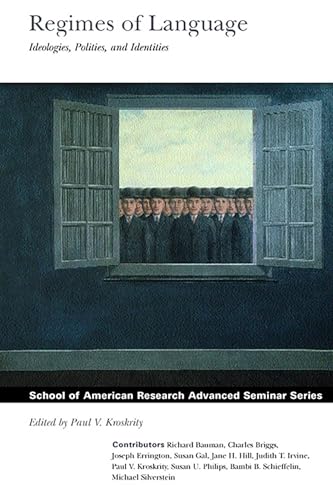 Regimes of language Cover