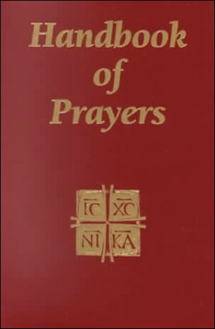 Handbook of prayers Cover