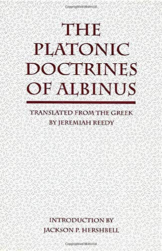 The Platonic doctrines of Albinus Cover
