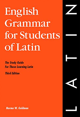 English grammar for students of Latin Cover
