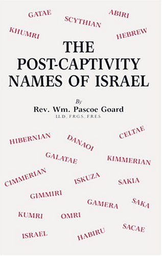 The post-captivity names of Israel Cover