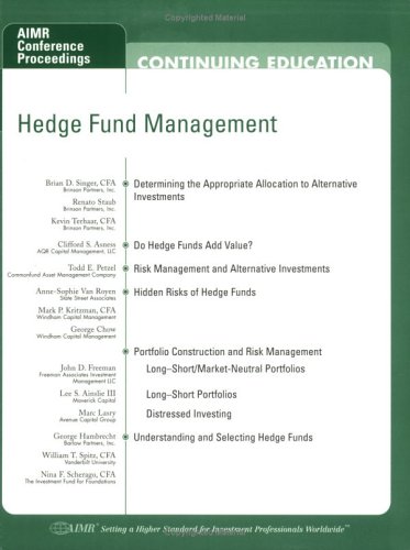 Hedge Fund Management Cover