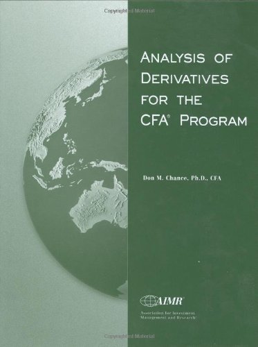 Analysis of Derivatives for the CFA Program Cover
