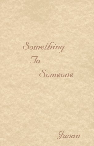 Something to Someone Cover