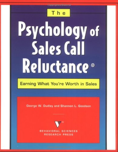 The Psychology of Sales Call Reluctance Cover