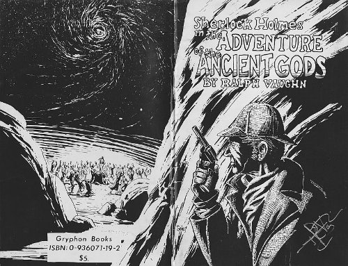 Sherlock Holmes in The adventure of the ancient gods Cover