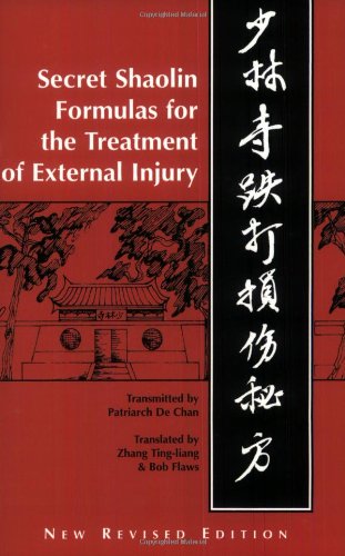 Secret Shaolin formulas for the treatment of external injury Cover