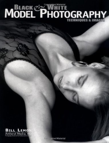 Black & white model photography Cover