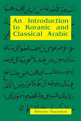 An introduction to Koranic and classical Arabic Cover