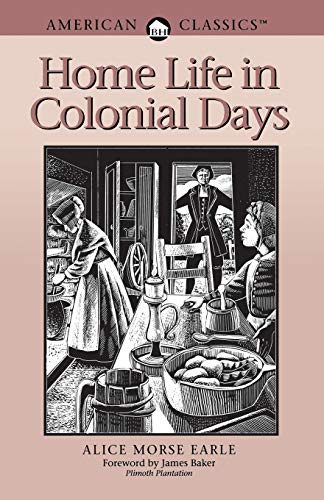 Home life in colonial days Cover