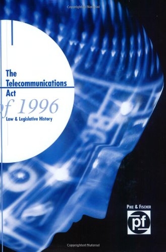 The Telecommunications Act of 1996 Cover