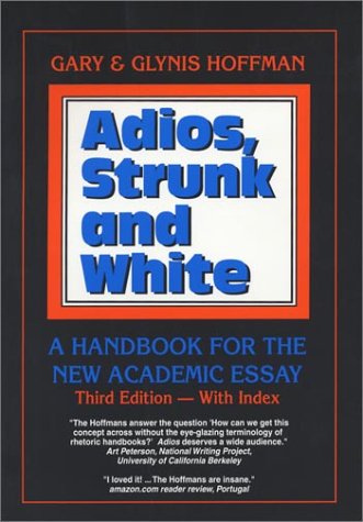 Adios, Strunk and White Cover