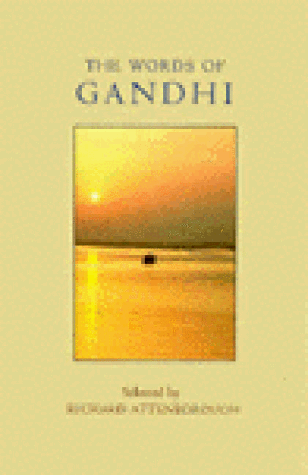 The words of Gandhi Cover