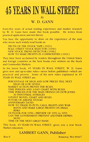Forty-Five Years in Wall Street Cover