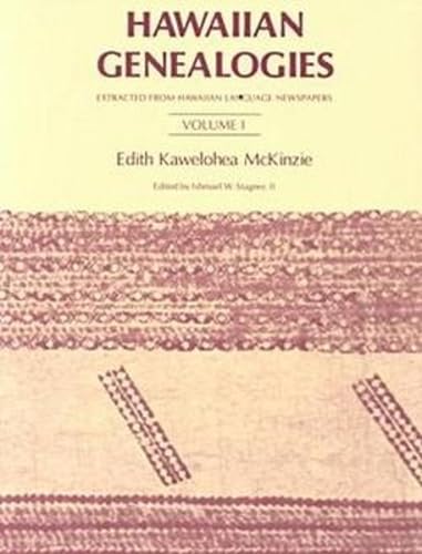 Hawaiian Genealogies Cover