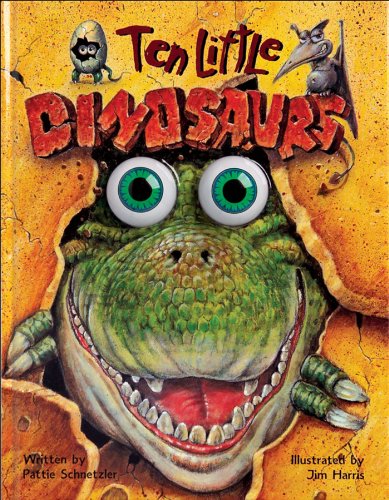 Ten little dinosaurs Cover