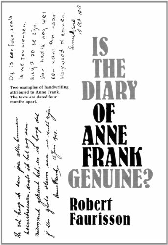 Is the Diary of Anne Frank Genuine ? Cover