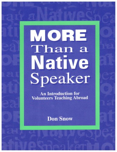 More than a native speaker Cover