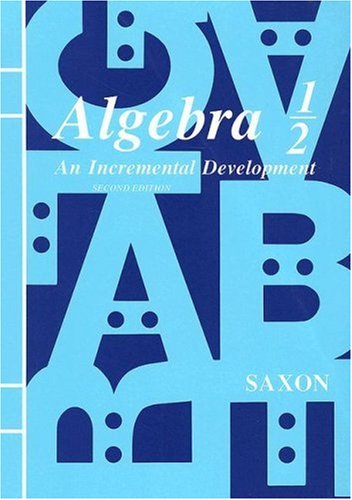 Algebra 1/2 Cover