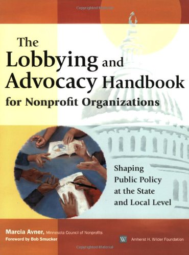 The Lobbying and Advocacy Handbook for Nonprofit Organizations Cover