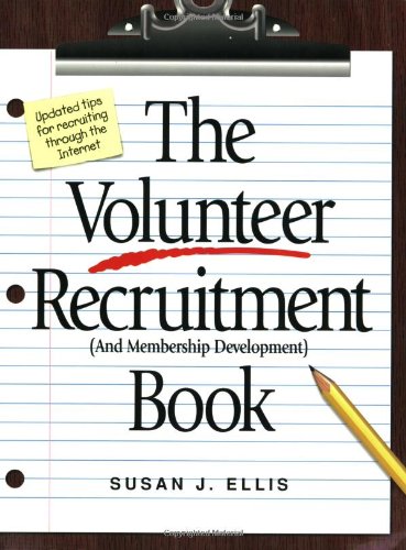 The volunteer recruitment (and membership development) book Cover