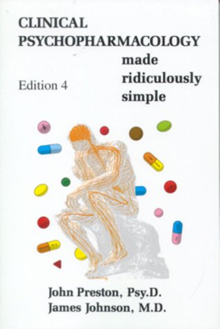 Clinical psychopharmacology made ridiculously simple Cover