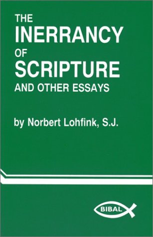 The inerrancy of scripture and other essays Cover