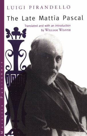 The Late Mattia Pascal (Eridanos Library) Cover