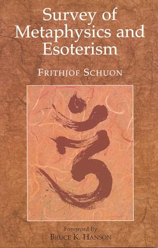 Survey of metaphysics and esoterism Cover