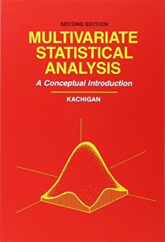 Multivariate statistical analysis Cover