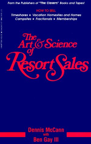 The Art and Science of Resort Sales Cover