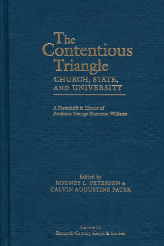 The Contentious Triangle: Church, State, and University  Cover