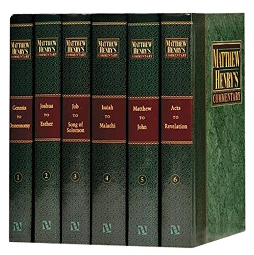 Matthew Henry's Commentary on the Whole Bible Cover