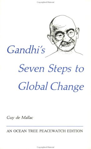 Gandhi's seven steps to global change Cover