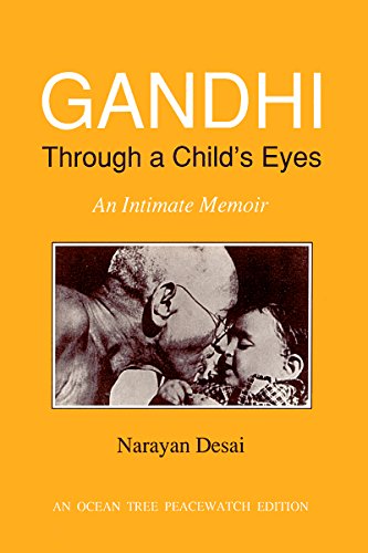 Gandhi through a child's eyes Cover
