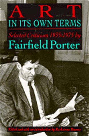 Art in its own terms Cover