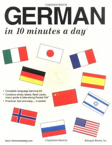 German in 10 Minutes a Day® (10 Minutes a Day Series) Cover