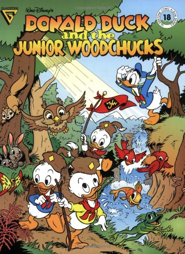 Walt Disney's Donald Duck and the Junior Woodchucks (Gladstone Comic Album Series, No. 18) (Comic Album Series No. 18) Cover
