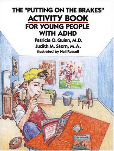The "Putting on the Brakes" Activity Book for Young People With ADHD Cover