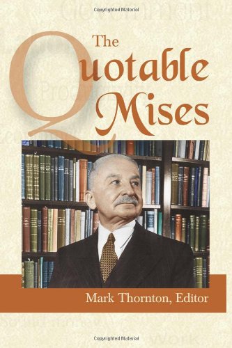 The Quotable Mises Cover