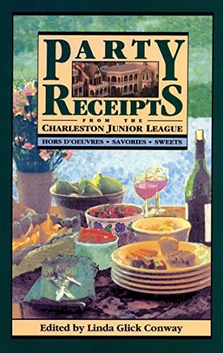 Party receipts from the Charleston Junior League Cover