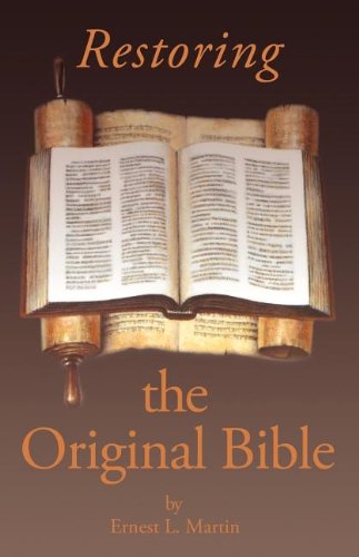 Restoring the original Bible Cover
