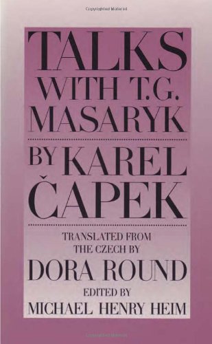 Talks with T.G. Masaryk Cover