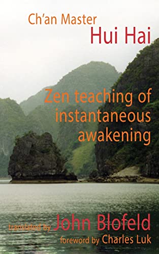 Zen Teaching of Instantaneous Awakening Cover
